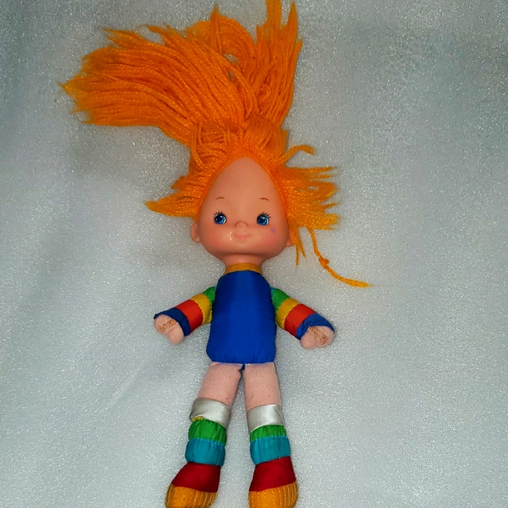 1983 Vintage Rainbow Brite colorful plush Doll